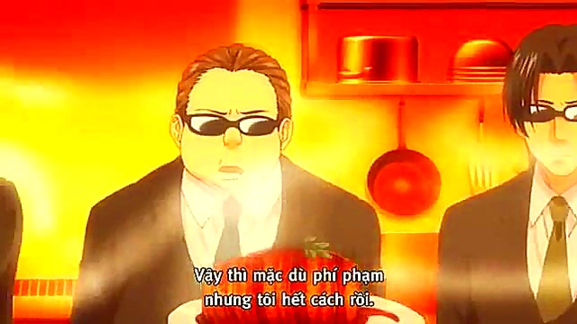 Soma from Shokugeki no Souma Tastes Sweet Anime Action