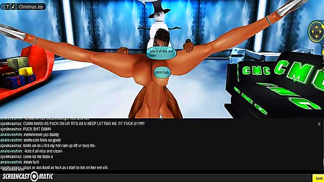 Lana X-Mas – Hot 3D Anime Porn Adventure WithSexy Game Characters