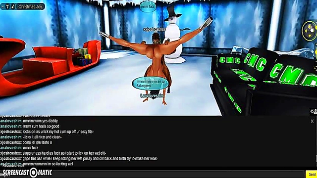 Lana X-Mas – Hot 3D Anime Porn Adventure WithSexy Game Characters