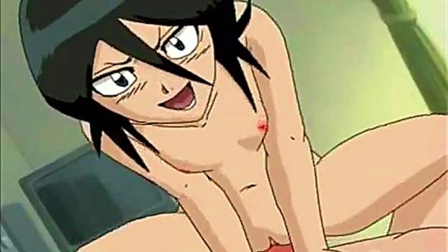 Rukia from Bleach Takes Paradise inErotic Anime Parody Action