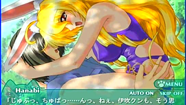 Cute Anime Chick Gets Fucked Hard In Eroge Style Hentai Action