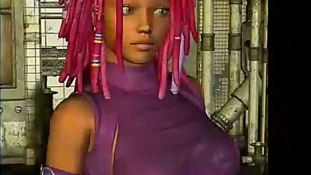 Virtual Stripper With Big Tits Dances & Gives Hardcore Blowjob Anime Style