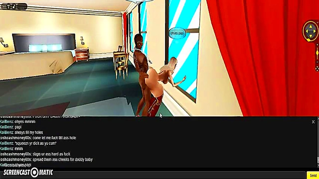 Kai's Hotel Bedroom Session – 3D Anime Porn Adventure