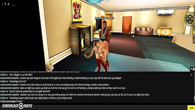 Kai's Hotel Bedroom Session – 3D Anime Porn Adventure