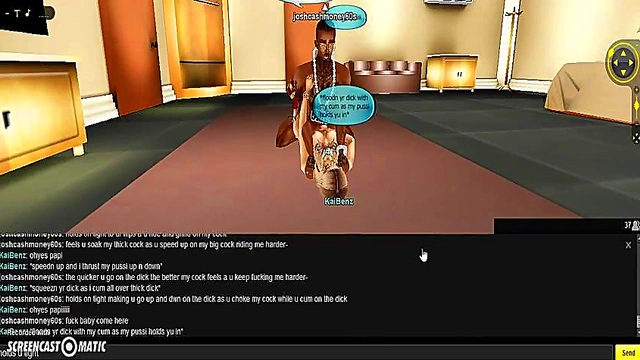 Kai's Hotel Bedroom Session – 3D Anime Porn Adventure