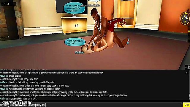 Kai's Hotel Bedroom Session – 3D Anime Porn Adventure