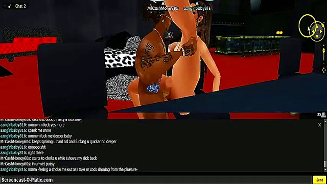 3D Cartoon Anime Chick Gets Fucked In Hot IMVU Game Session