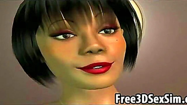 Busty 3D Cartoon Babe Gets Fucked Deep & Hard For Hardcore Pleasure