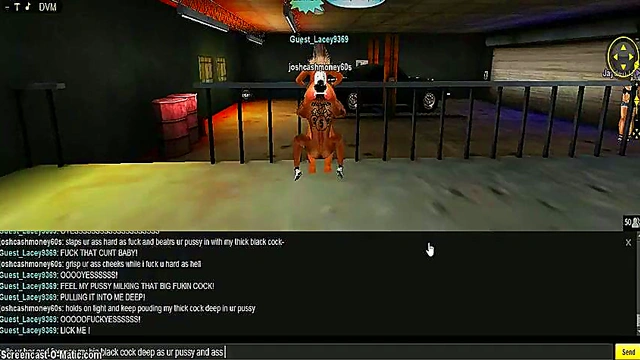 Lacey DMV Rides 3D Anime Dick In Surreal IMVU Porn Game Adventures