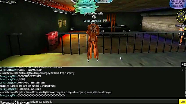 Lacey DMV Rides 3D Anime Dick In Surreal IMVU Porn Game Adventures