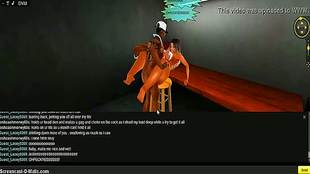 Lacey DMV Rides 3D Anime Dick In Surreal IMVU Porn Game Adventures