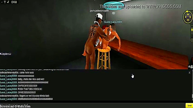 Lacey DMV Rides 3D Anime Dick In Surreal IMVU Porn Game Adventures