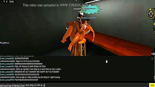 Lacey DMV Rides 3D Anime Dick In Surreal IMVU Porn Game Adventures