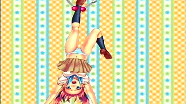 Japanese Love Doll Caught in Anime Game Action