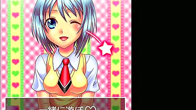 Japanese Love Doll Caught in Anime Game Action