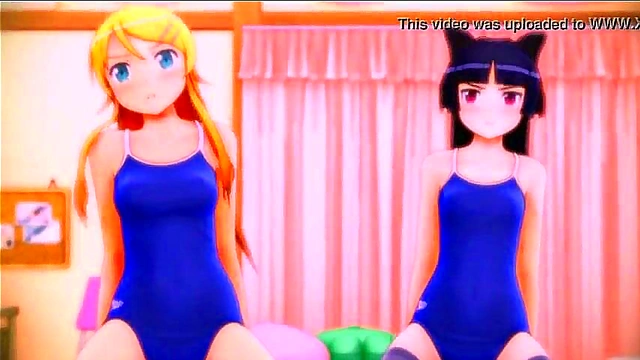 Kuroneko & Kirino Take On The Machine in Uncensored 3D Hentai Action