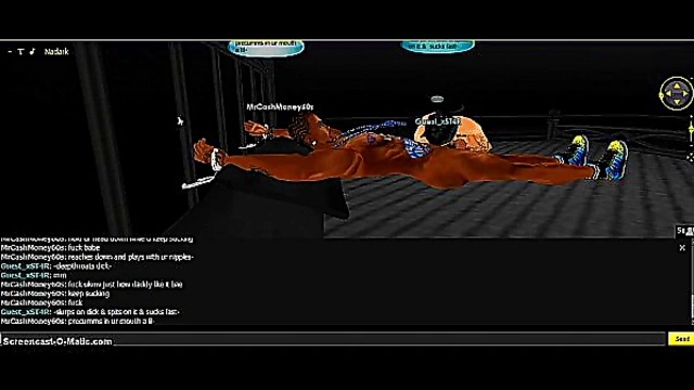 3D Cartoon Anime Girl Seduces You for Steamy Game Session IMVU Style