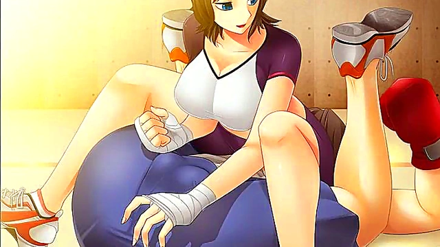 Horny Hentai Femdom Mistress Dominates With Seductive Power Play