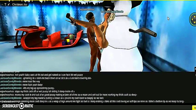 Lucious X-Mas – 3D Anime Babe Seduces You This Holiday Season