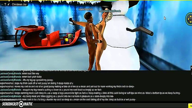 Lucious X-Mas – 3D Anime Babe Seduces You This Holiday Season