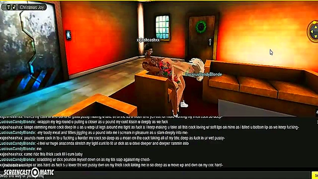 Lucious X-Mas – 3D Anime Babe Seduces You This Holiday Season