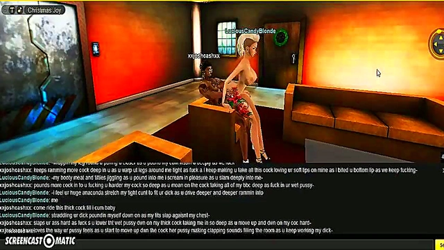 Lucious X-Mas – 3D Anime Babe Seduces You This Holiday Season