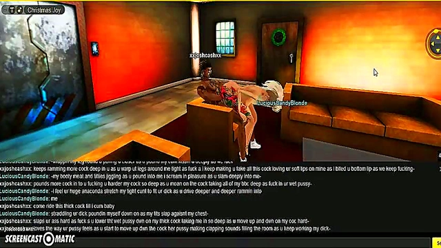 Lucious X-Mas – 3D Anime Babe Seduces You This Holiday Season