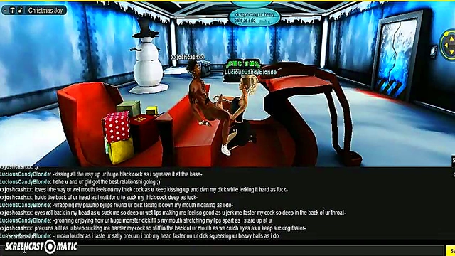 Lucious X-Mas – 3D Anime Babe Seduces You This Holiday Season