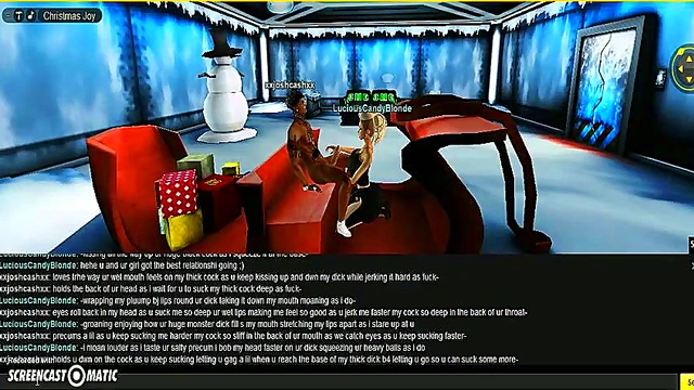 Lucious X-Mas – 3D Anime Babe Seduces You This Holiday Season