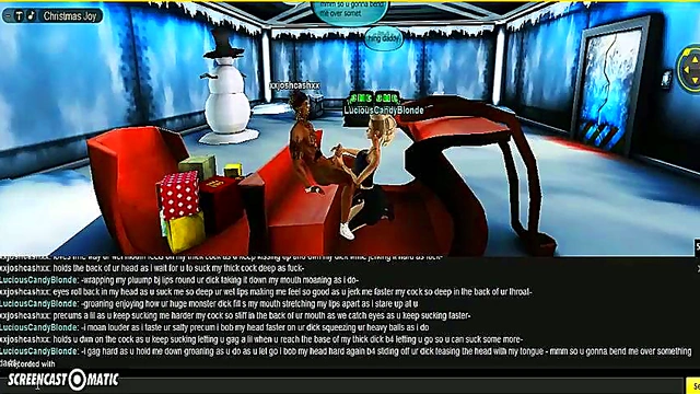 Lucious X-Mas – 3D Anime Babe Seduces You This Holiday Season