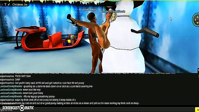 Lucious X-Mas – 3D Anime Babe Seduces You This Holiday Season