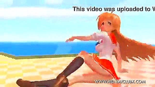 Sweet Devil Anime Babe Gives Seductive Service WithSexy Ecchi Moves