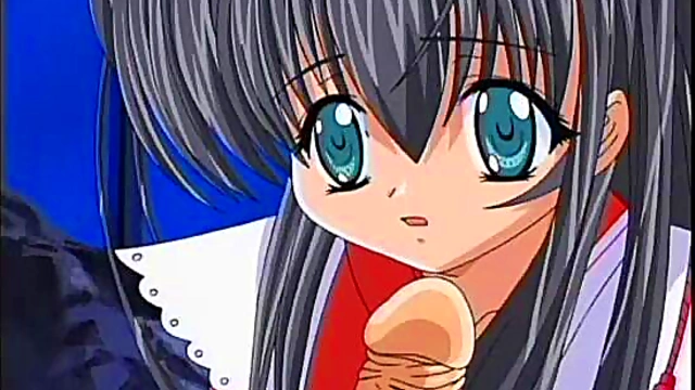 Cute Busty Anime Teen Serves Up Hardcore Blowjob & Fucking Fantasies