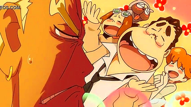 Hot Anime Chick Gets Pleasured In Ecchi Shonen Adventure