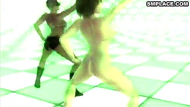 Horny Anime Babe Performs Seductive 3D Striptease For Your Pleasure