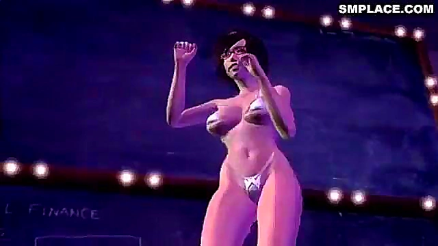 Horny Anime Babe Performs Seductive 3D Striptease For Your Pleasure