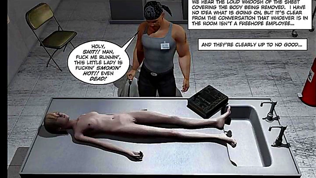 Young Teen Seduces Older Man in Steamy 3D Anime Cartoon Scene