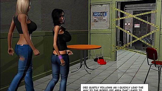 Young Teen Seduces Older Man in Steamy 3D Anime Cartoon Scene