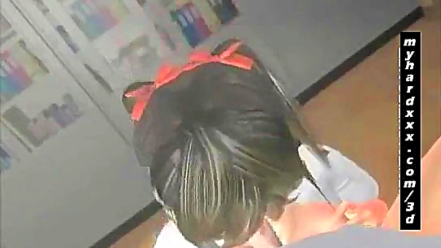 Hot 3D Anime Toon Gets Titjob From Cartoon Dick In Sexy Scene