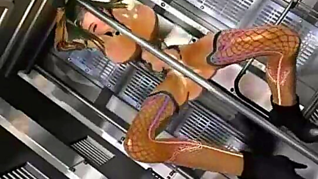 3D Hentai Babe Enjoys Intense Clinical Sexual Encounter