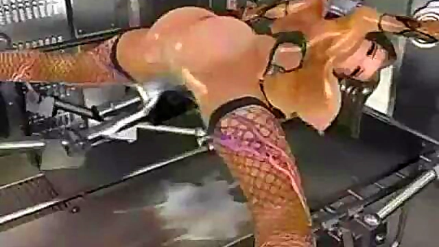 3D Hentai Babe Enjoys Intense Clinical Sexual Encounter