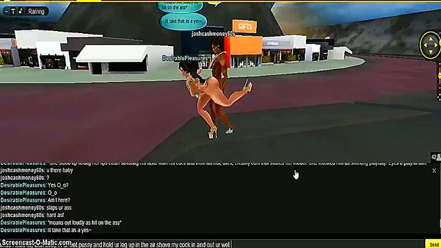 Hentai 3D Game IMVU Porn – DP Train Adventure With Animated Couple