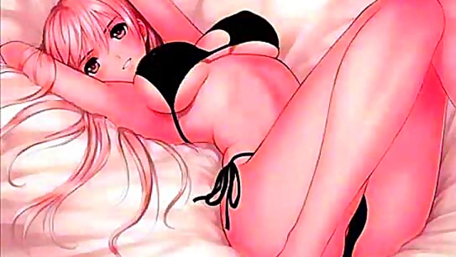 Horny Girls Serve Up Ecchi Action in naughty Hentai Fantasy Clip