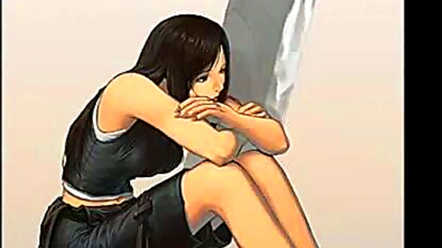Sexy Anime Girls – Tifa Lockhart Rides Dick Hard for Hot Creampie Finish