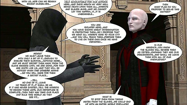 Big-Titted MILF Gets Pregnant from Young Stud's Huge Dick in 3D AnimeComic