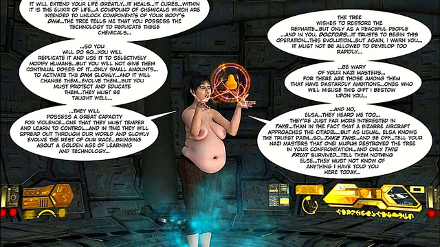 Big-Titted MILF Gets Pregnant from Young Stud's Huge Dick in 3D AnimeComic