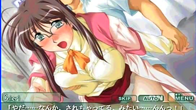 Amorous Professor Cherry Seduces Student In Eroge Anime Passion