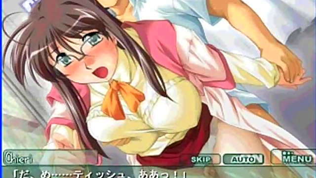 Amorous Professor Cherry Seduces Student In Eroge Anime Passion