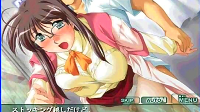 Amorous Professor Cherry Seduces Student In Eroge Anime Passion