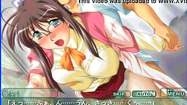 Amorous Professor Cherry Seduces Student In Eroge Anime Passion